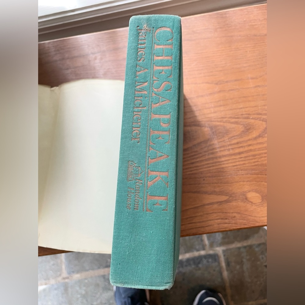James A. Michener “Chesapeake” First Edition hardcover book - Picture 8 of 16